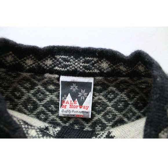 Dale of Norway Norwegian Wool Sweater Black Size XS - Picture 4 of 6